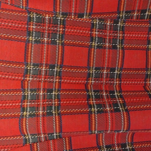 Revamped 90's Oversized Red Plaid Blazer size Small - Picture 15 of 16